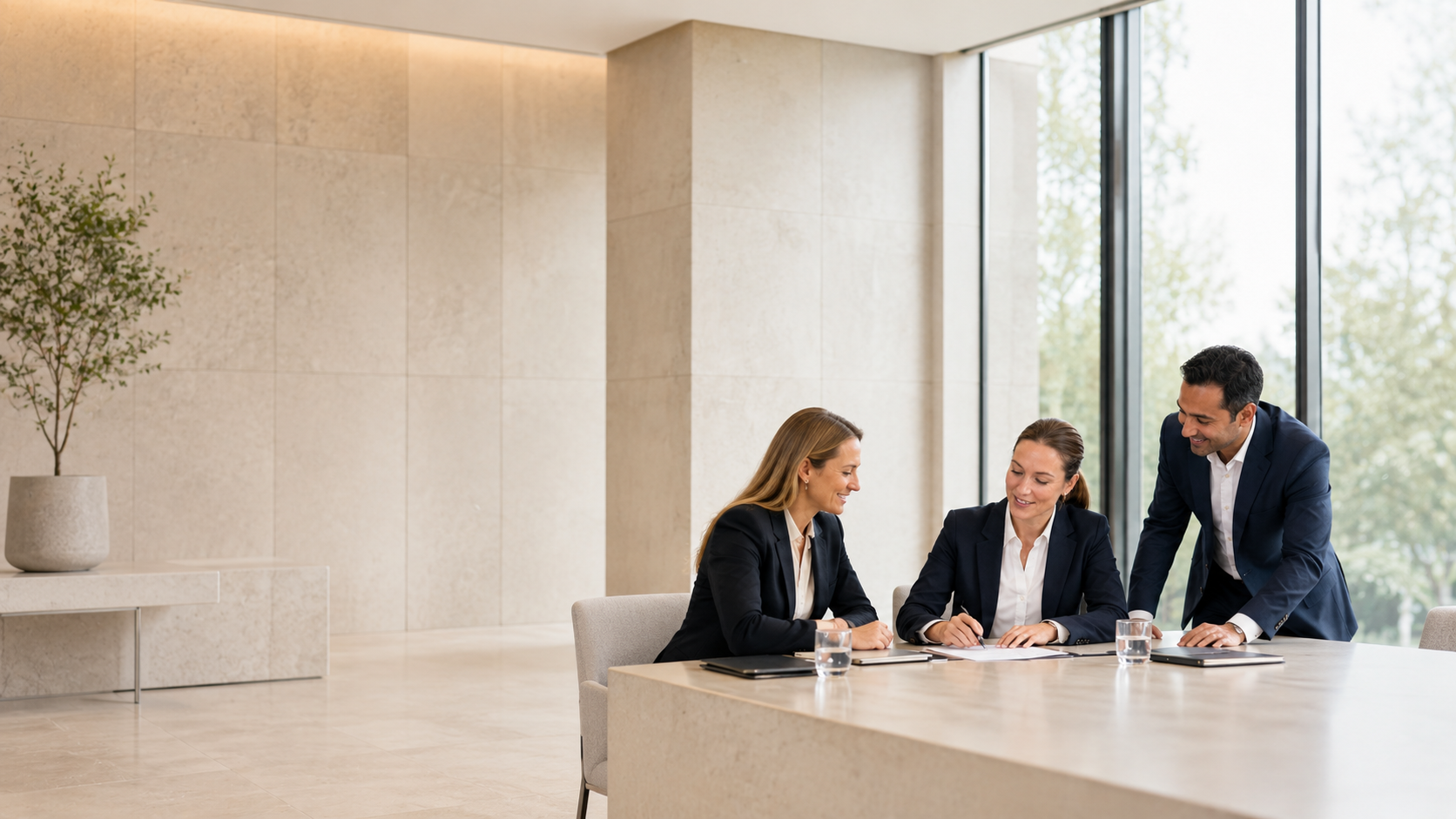 Embedded executive team diagnosing capacity gaps